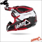 Leatt Helmet GPX 5.5 Composite V4 Red Black White - X-Large 61-62