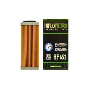 HIFLOFILTRO premium oil filter HF 652 Racing
